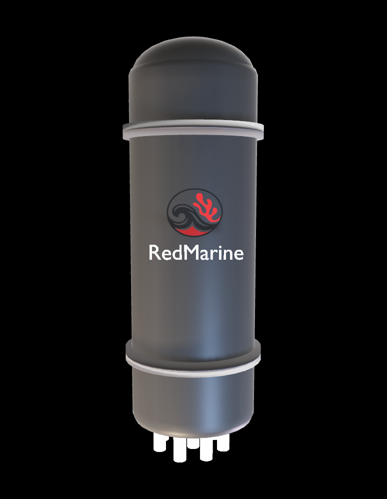 Underwater sensor — vertical view